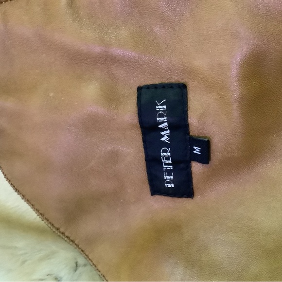 Full Length Shearling Designer Coat - Picture 7 of 7